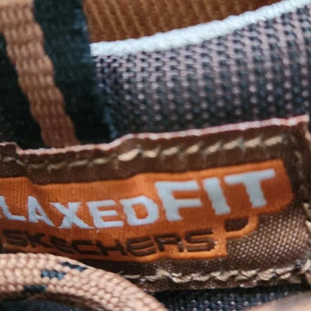 Skechers Relax Fit Memory Foam Leather Boat Shoes Size 12